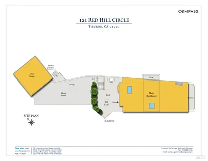 $2,050,000 | 121 Red Hill Circle, Tiburon, CA 94920