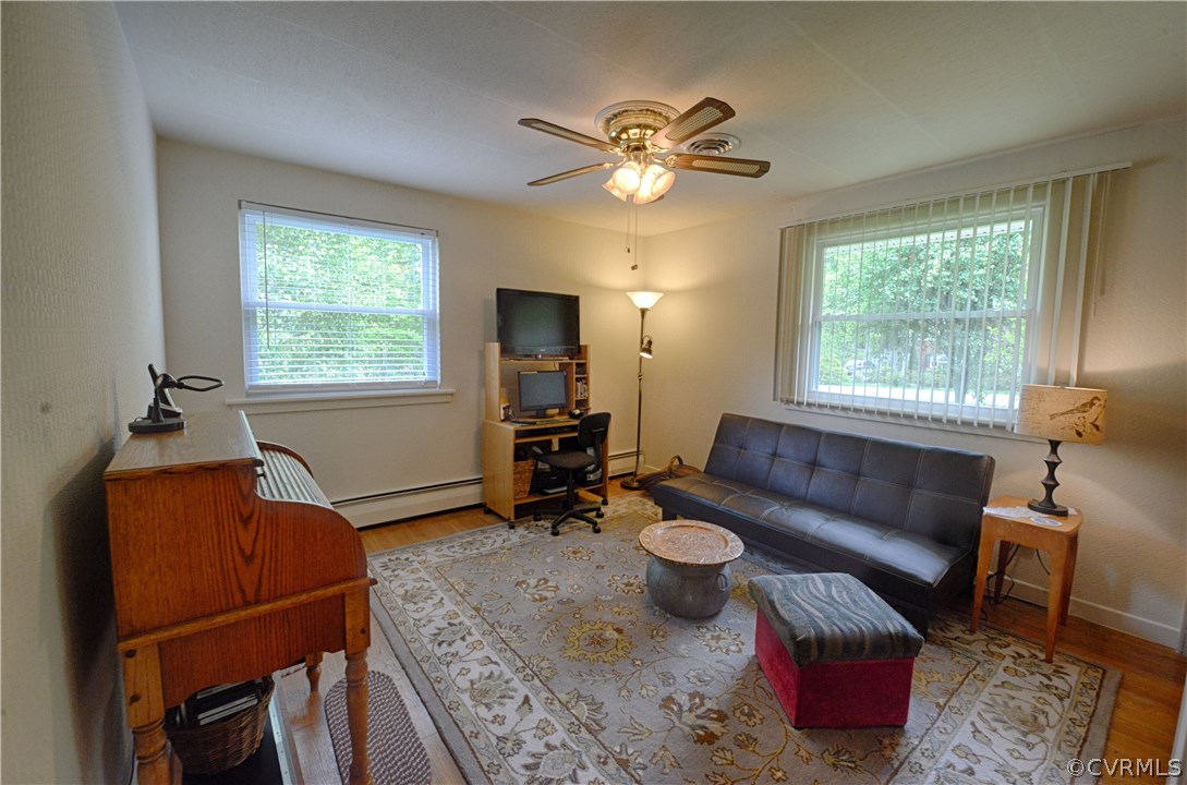 7706 Anoka Road Henrico, VA 23229 - Photo 15 of 26 12x12 Bedroom 2 is currently used as a den.