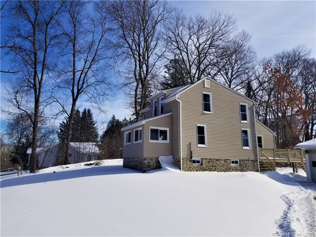 55 Fenn Road Middlebury, CT 06762 - Photo 1 of 1 3 Bedroom Cape with large private deck overlooking 2.3 acres of privacy