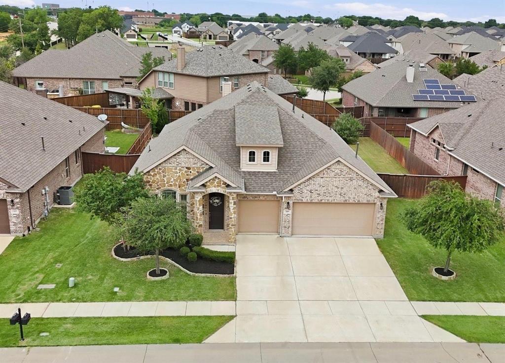 215 Equestrian Road Hickory Creek, TX 75065 - Photo 3 of 36 an aerial view of a house