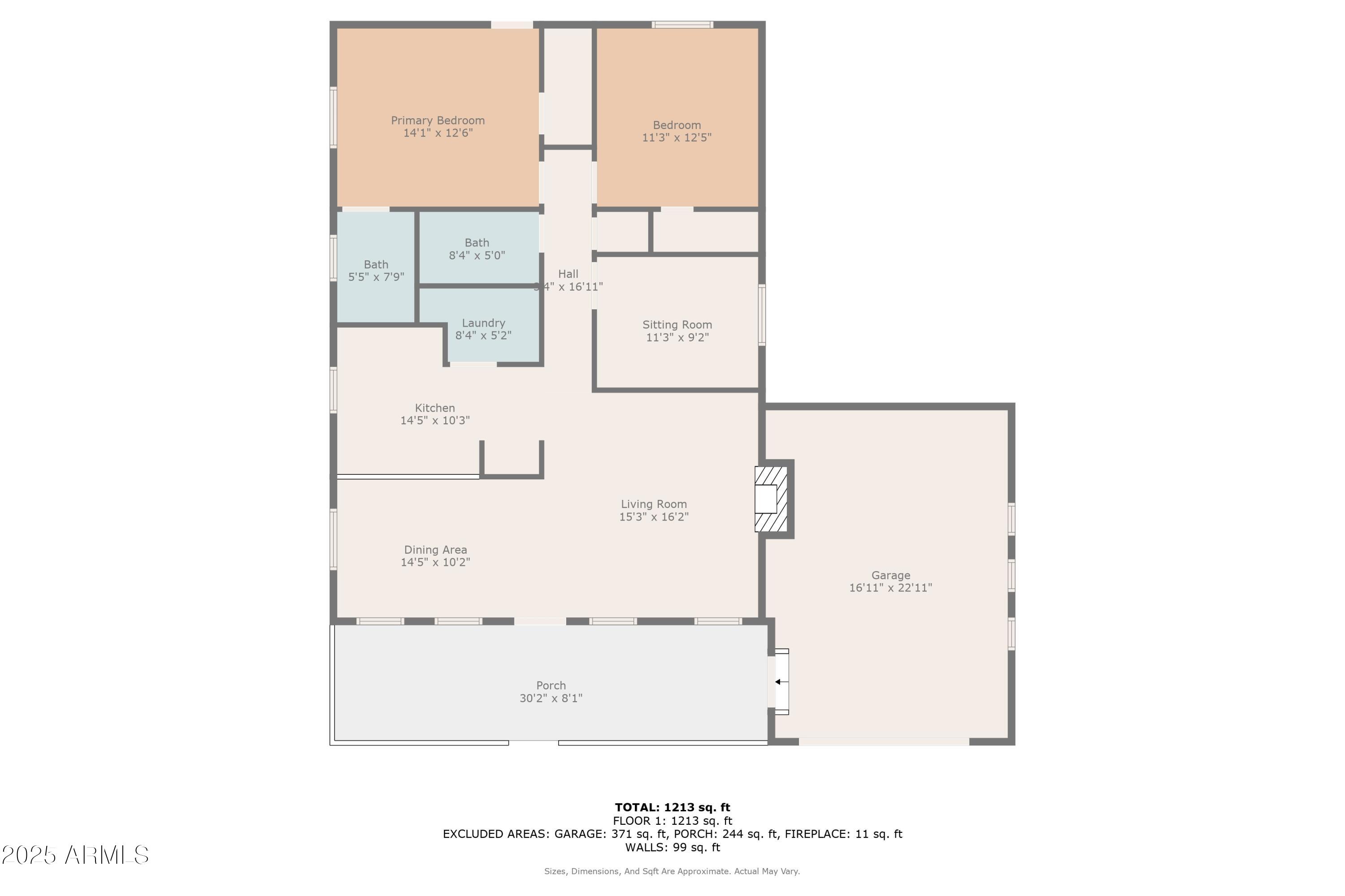 3142 Ranch Road Overgaard, AZ 85933 - Photo 34 of 35 1-Floorplan_1