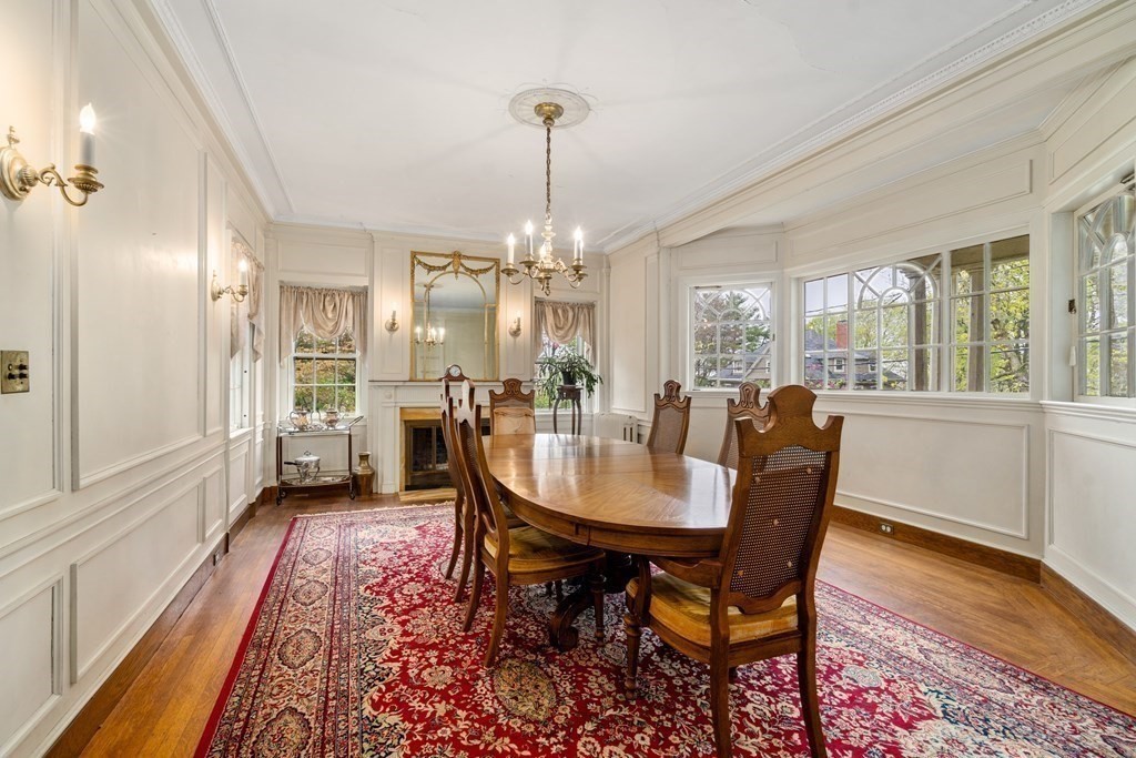 13 Ravine Street Arlington, MA 02476 - Photo 5 of 42 a view of a a dining room with furniture window and wooden floor