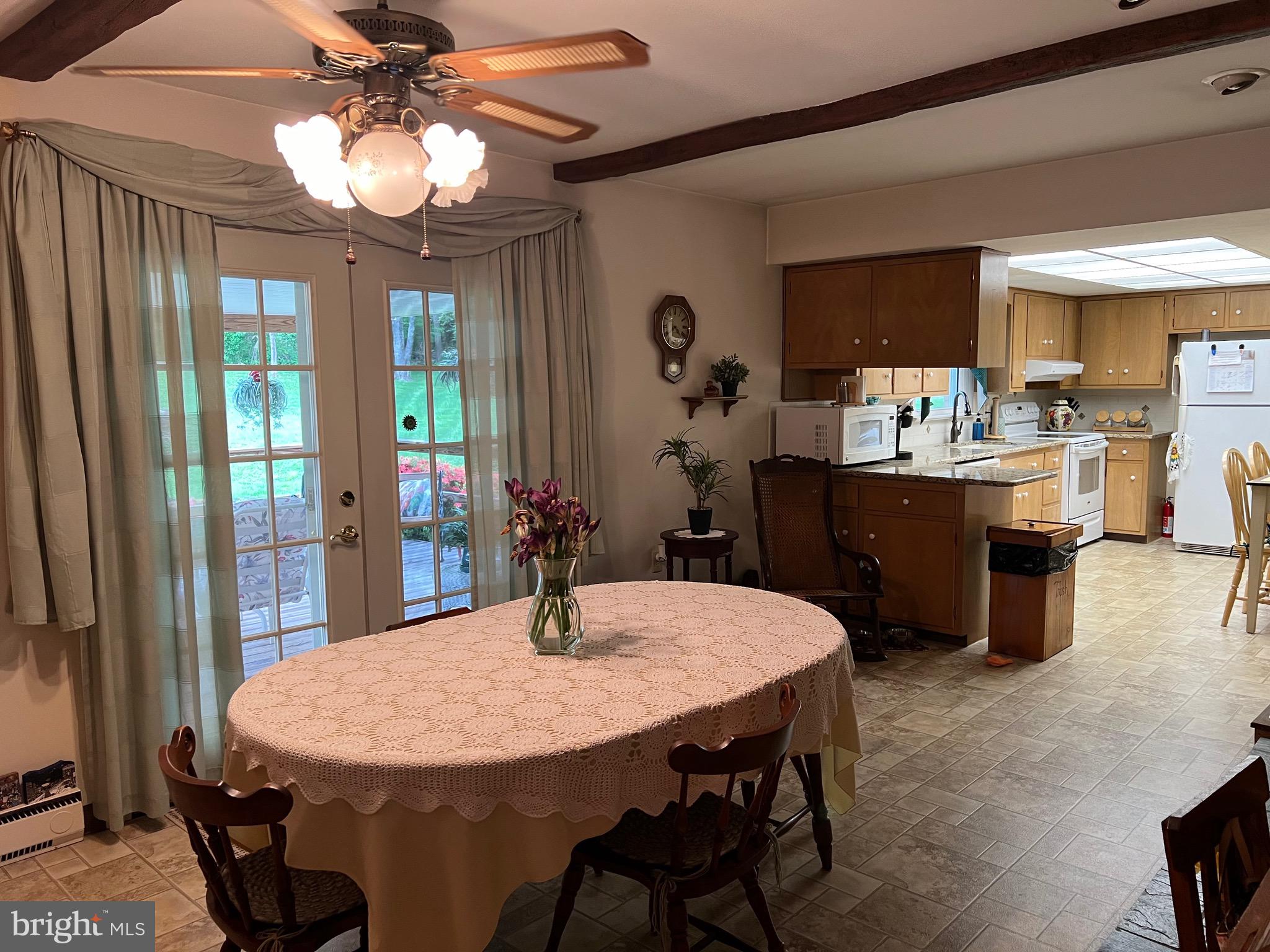649 Seidels Run Road Leesport, PA 19533 - Photo 16 of 48 Dining room open to kitchen
