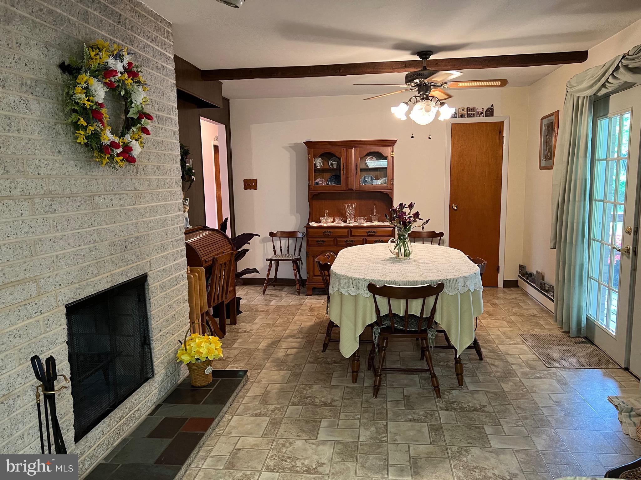 649 Seidels Run Road Leesport, PA 19533 - Photo 17 of 48 Dining area has access to covered rear Deck