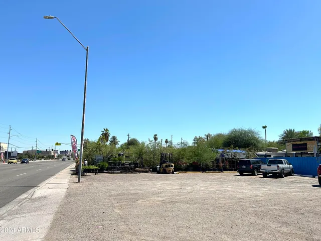 a car parked on the side of the road