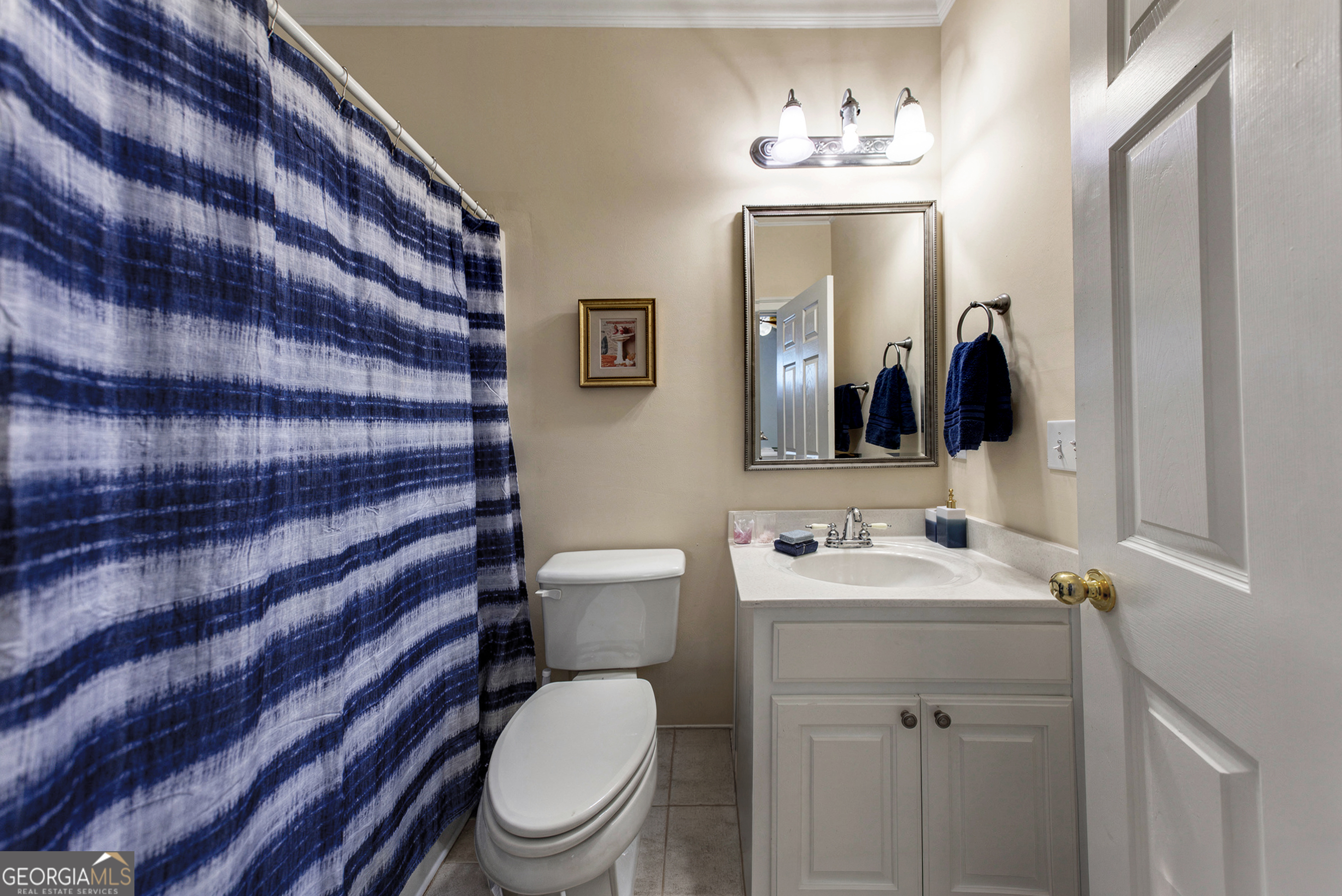 524 Hillside Road Madison, GA 30650 - Photo 36 of 54 a bathroom with a toilet a sink and mirror