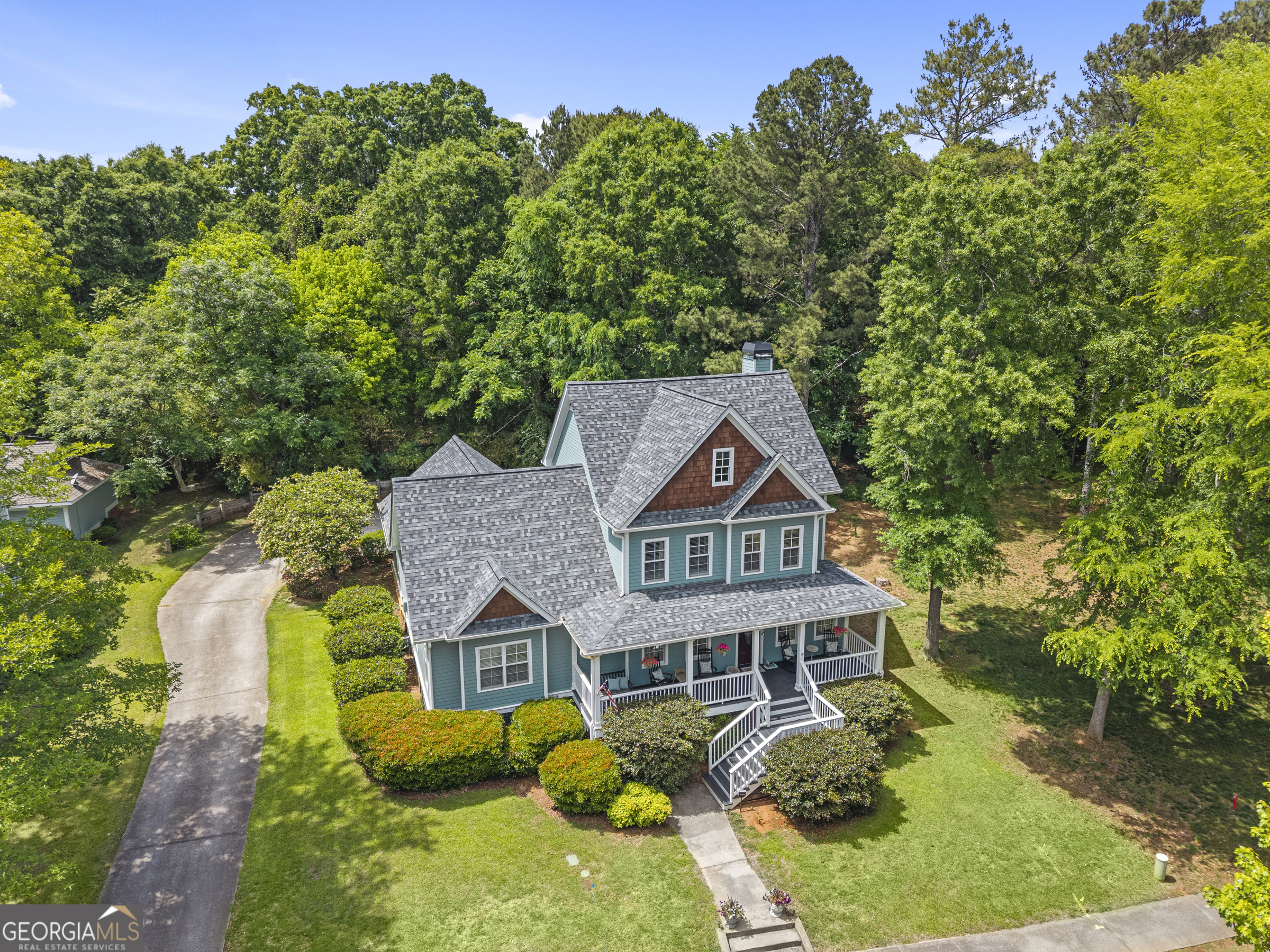 524 Hillside Road Madison, GA 30650 - Photo 4 of 54 an aerial view of a house