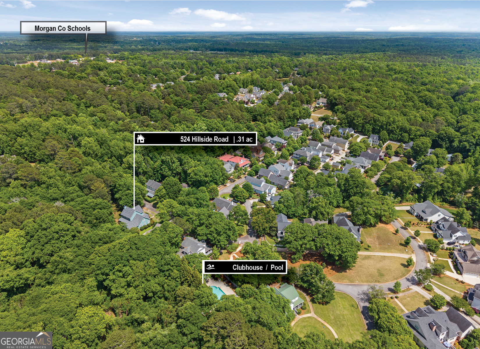 524 Hillside Road Madison, GA 30650 - Photo 52 of 54 a view of a garden