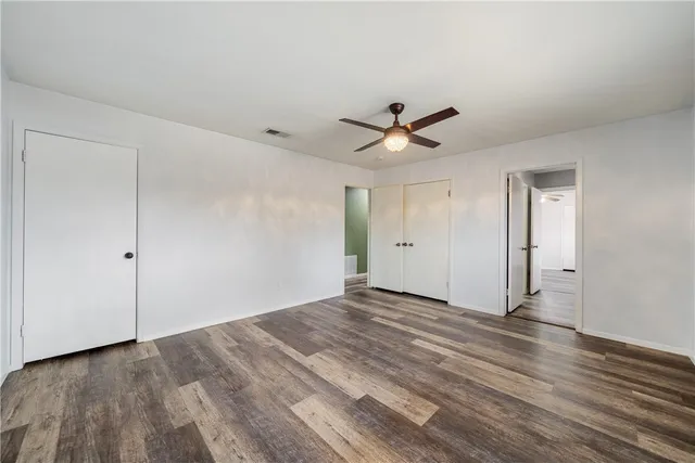wooden floor in an empty room