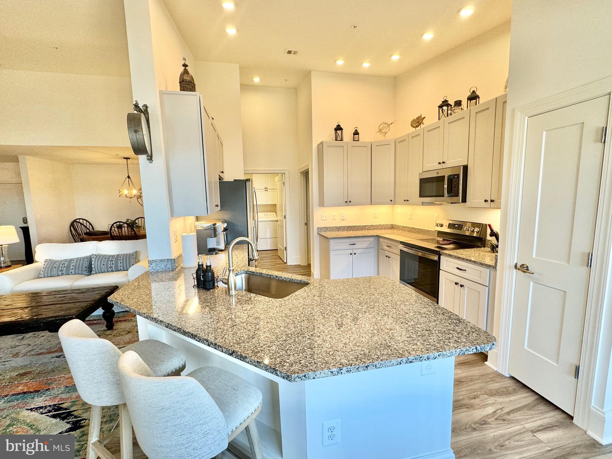 Kitchen with Bar Seating