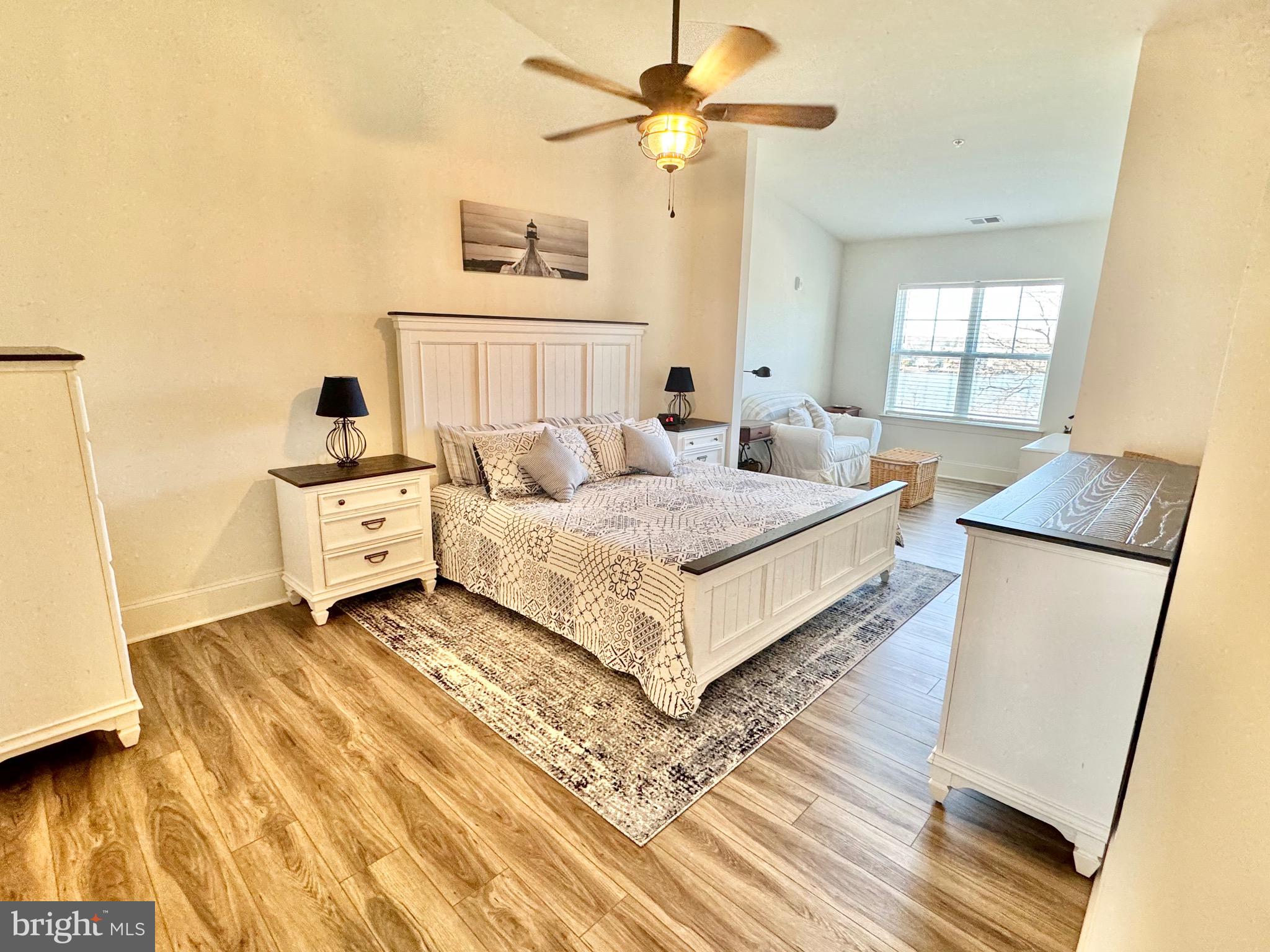 1414 Burke Road, Unit 304 Middle River, MD 21220 - Photo 9 of 22 Primary Bedroom with Extra Sitting Area
