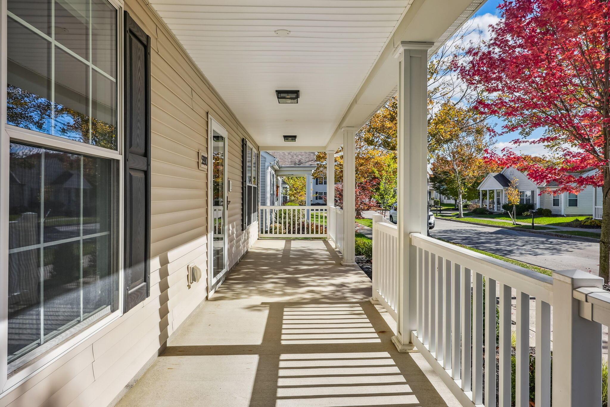 5990 Mealla Road Westerville, OH 43081 - Photo 2 of 36 The Inviting Front Porch.