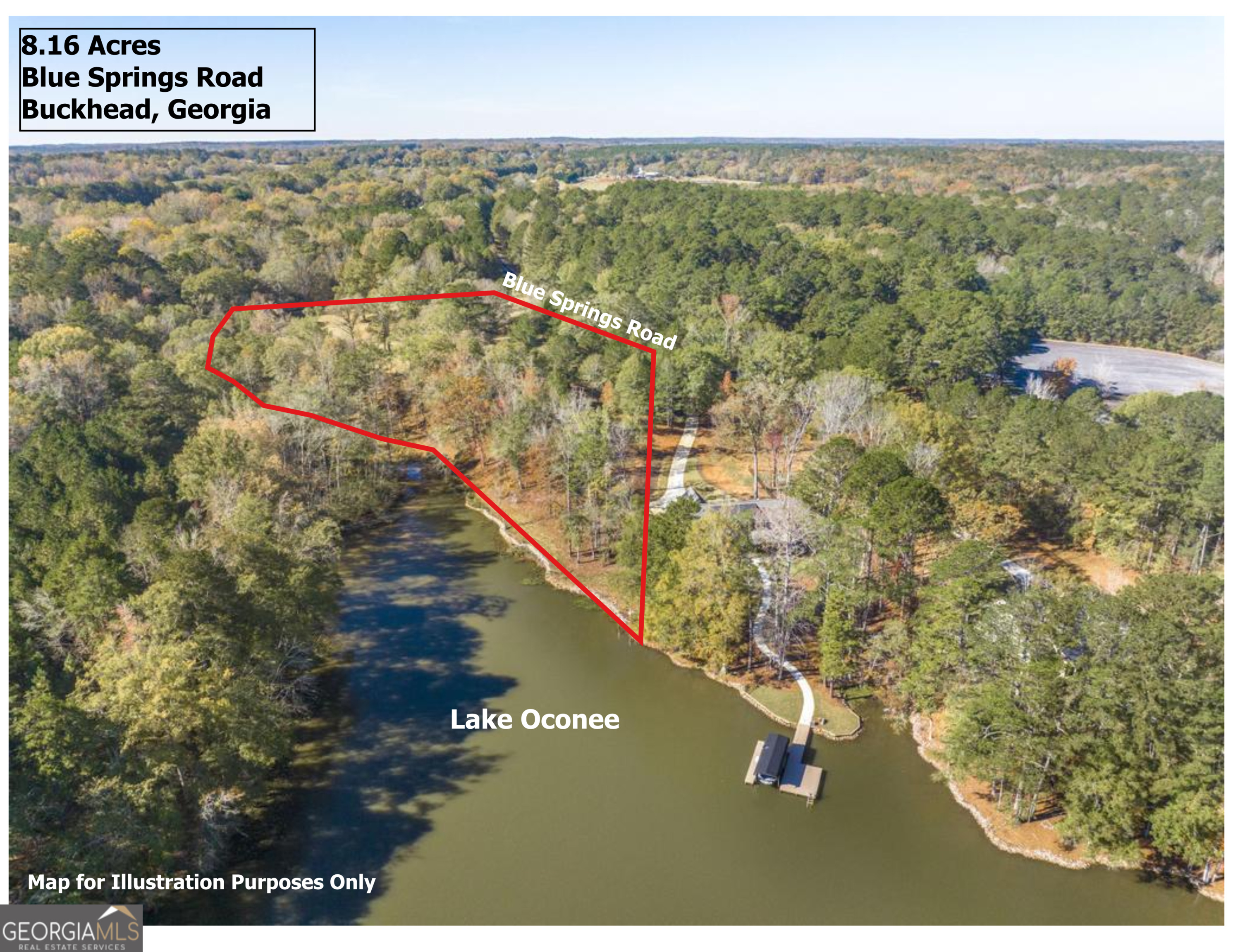 1701 Blue Springs Road Buckhead, GA 30625 - Photo 24 of 24 a view of city and mountain