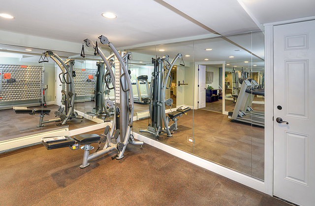 227 Raleigh Road Kenilworth, IL 60043 - Photo 34 of 40 a view of a room with gym equipment