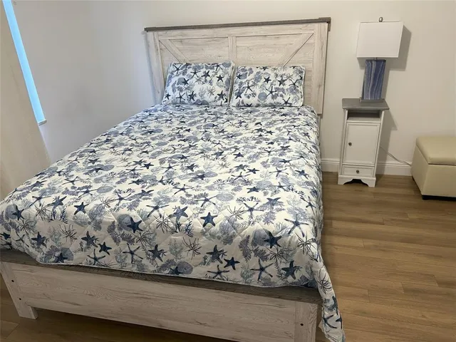 a view of a wooden floor