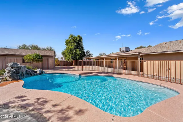 a view of a porch with a backyard