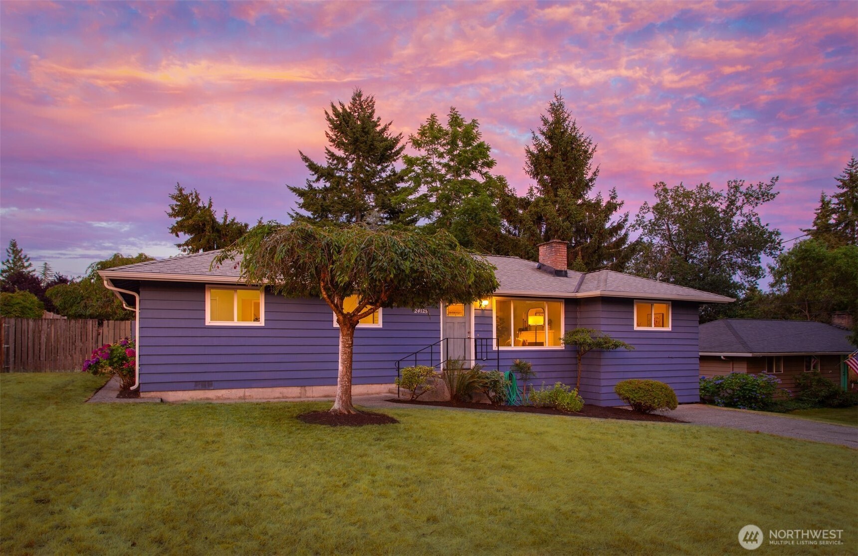 24125 2nd Place West Bothell, WA 98021 - Photo 29 of 29 a front view of a house with a garden