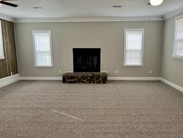 320 Barlow Road Waynesboro, GA 30830 - Photo 4 of 34 Fireplace in family room.