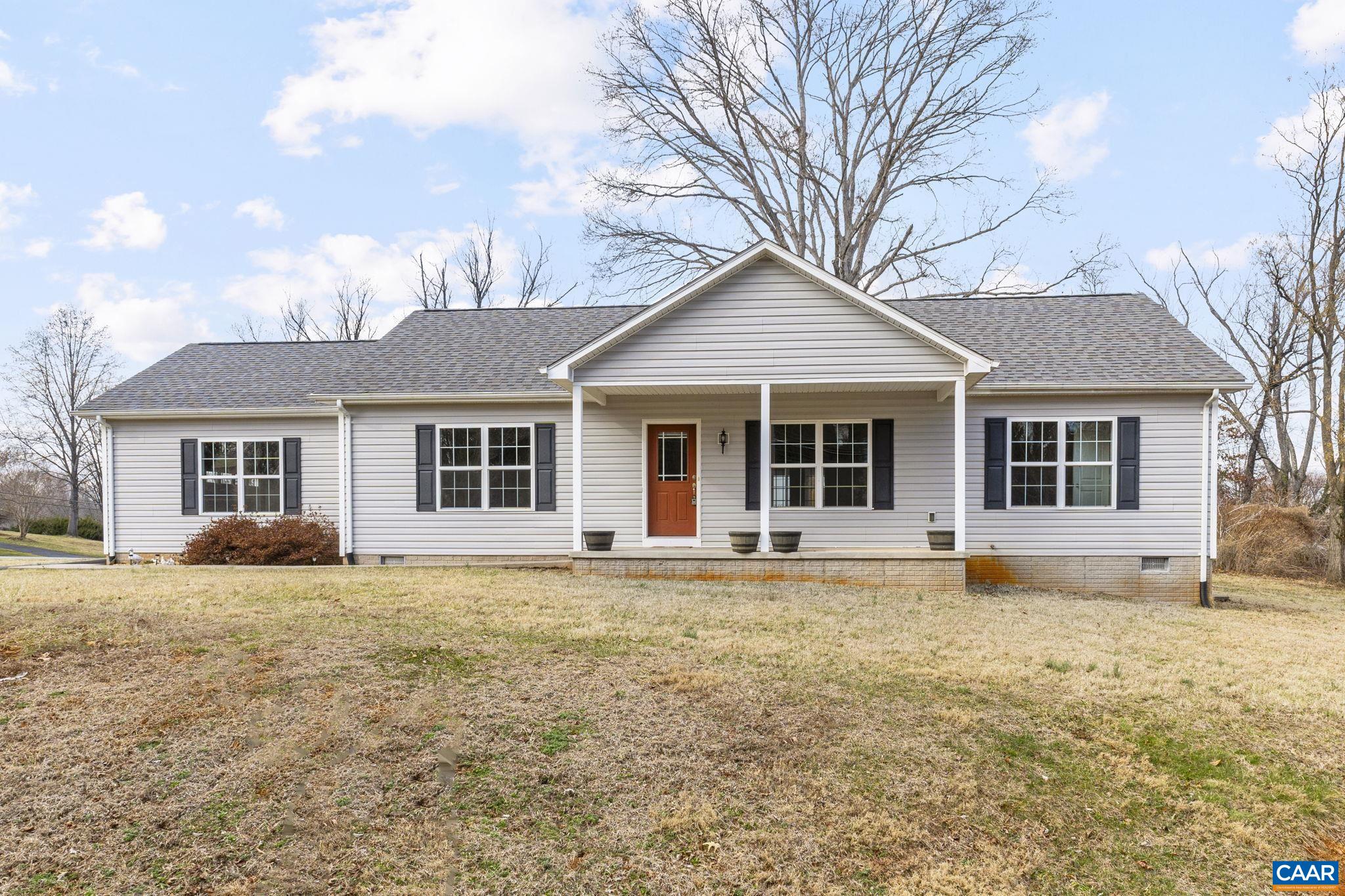 133 Red Hill Road Orange, VA 22960 - Photo 1 of 38 a front view of a house with a yard