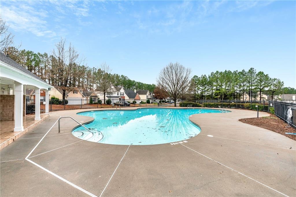 241 Village Square Drive Woodstock, GA 30188 - Photo 30 of 40 a view of outdoor space yard and lake view