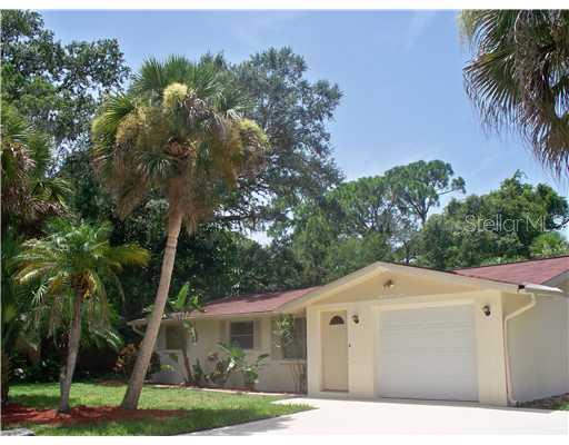 3180 Juno Road Venice, FL 34293 - Photo 1 of 1 Exterior Front - Four Bedroom Two Bath Home 1 Car Garage on a quiet street