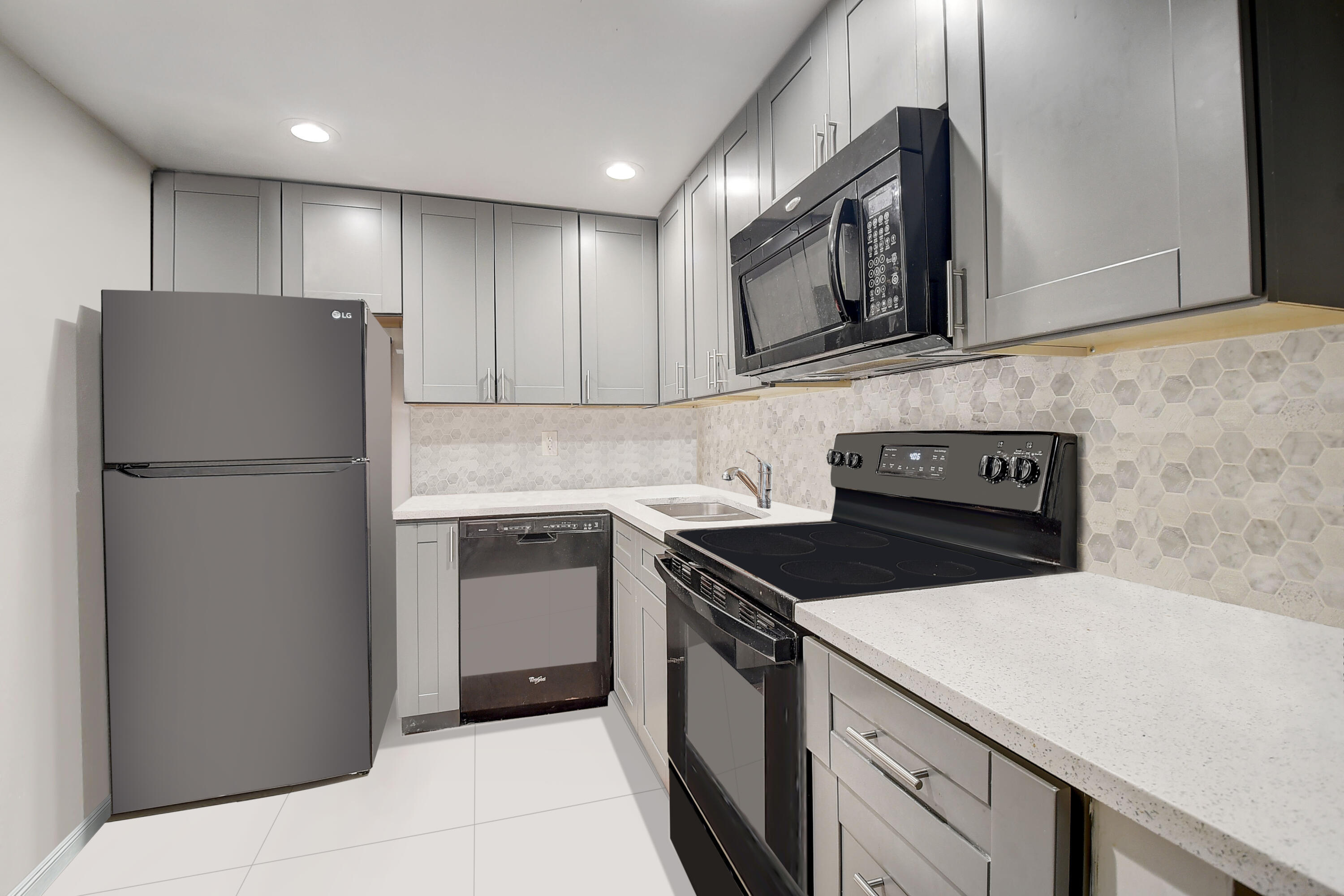 460 Northwest 20th Street, Unit 1060 Boca Raton, FL 33431 - Photo 5 of 12 Renovated Kitchen