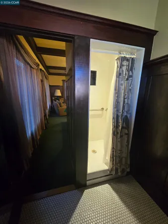 a view of an entryway door