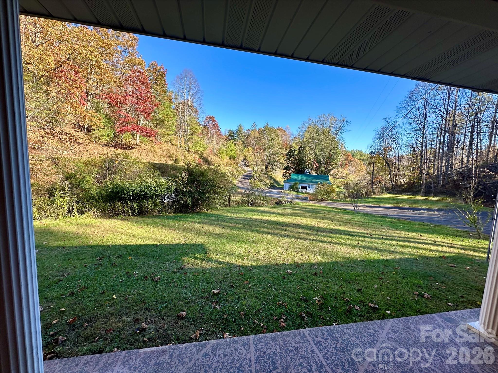 208 Murdock Road Bakersville, NC 28705 - Photo 5 of 46 a view of a big yard with a big yard
