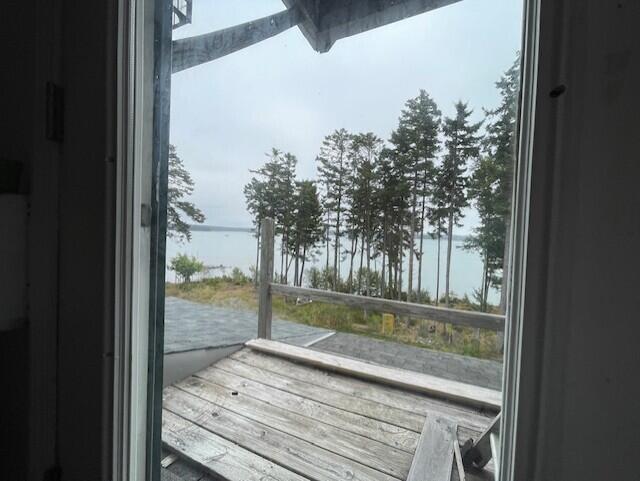 604 Duck Cove Road Roque Bluffs, ME 04654 - Photo 11 of 30 downstairs water view