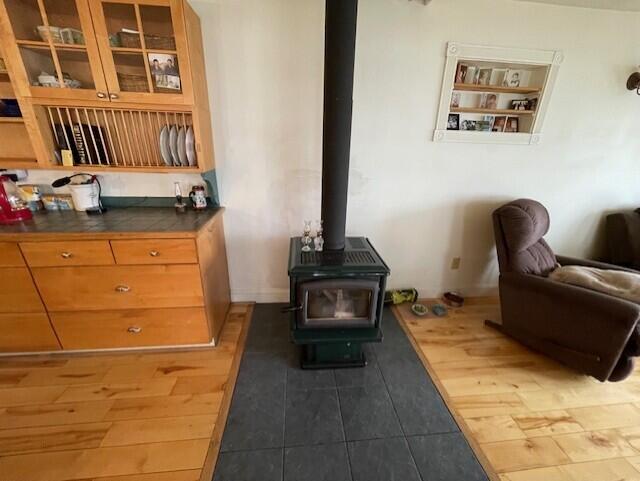 604 Duck Cove Road Roque Bluffs, ME 04654 - Photo 8 of 30 wood stove