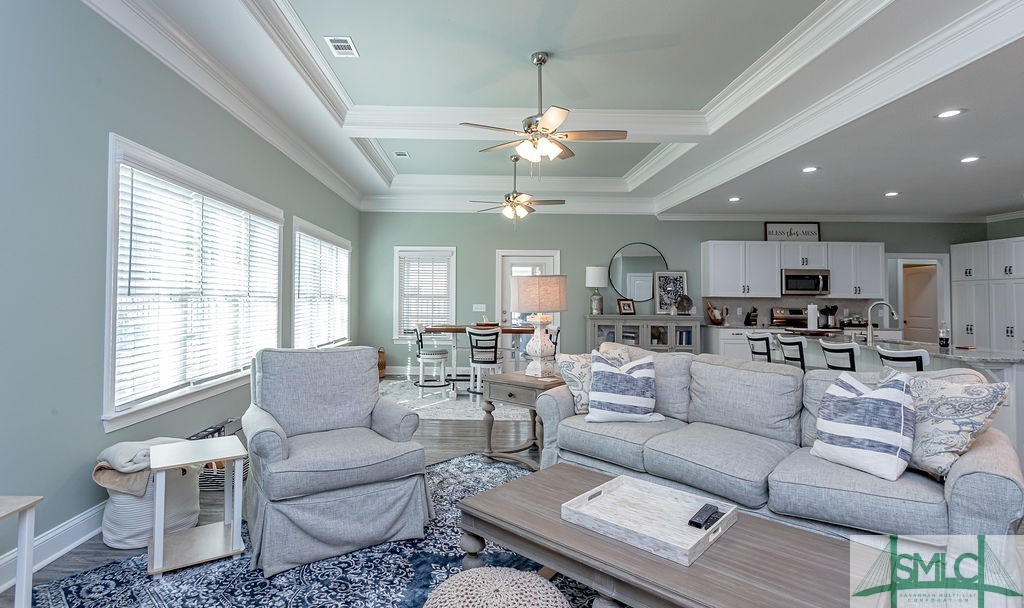 202 Lennox Place Rincon, GA 31326 - Photo 21 of 47 Lovely ceilings with all blinds and lighting conve