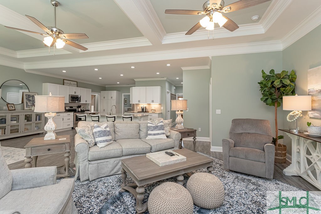 202 Lennox Place Rincon, GA 31326 - Photo 22 of 47 Open living concept with versatile seating configu