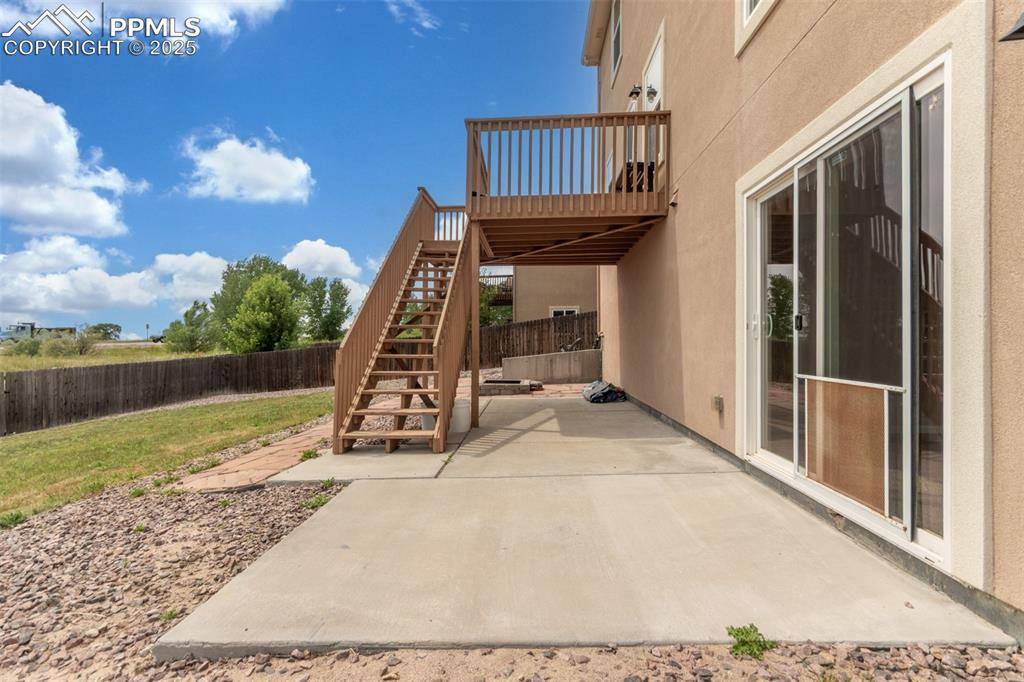 7750 Dutch Loop Colorado Springs, CO 80925 - Photo 45 of 50 a view of outdoor space and deck