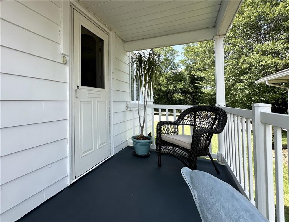 1804 River Road North Apollo, PA 15673 - Photo 11 of 39 a view of a porch with furniture