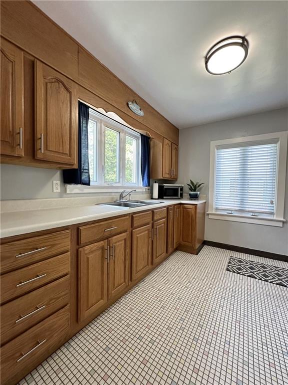 1804 River Road North Apollo, PA 15673 - Photo 15 of 39 a kitchen with a sink a window and cabinets