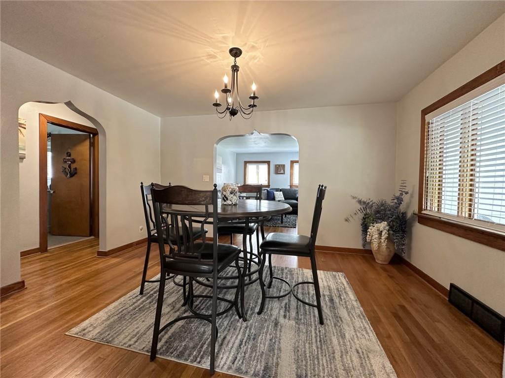 1804 River Road North Apollo, PA 15673 - Photo 18 of 39 a view of a dining room with furniture window and wooden floor