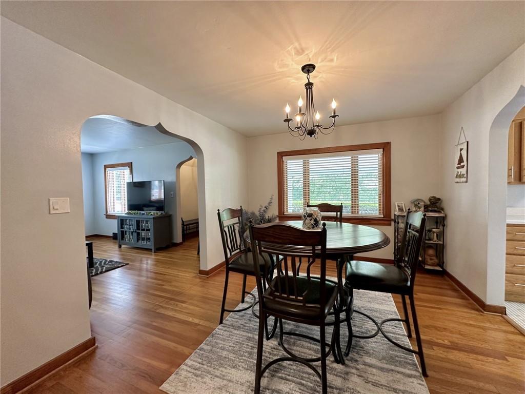 1804 River Road North Apollo, PA 15673 - Photo 19 of 39 a view of a dining room with furniture window and wooden floor