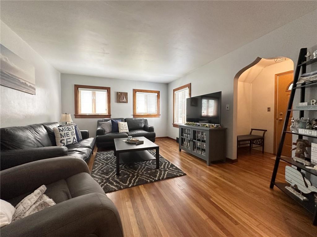 1804 River Road North Apollo, PA 15673 - Photo 22 of 39 a living room with furniture and a flat screen tv