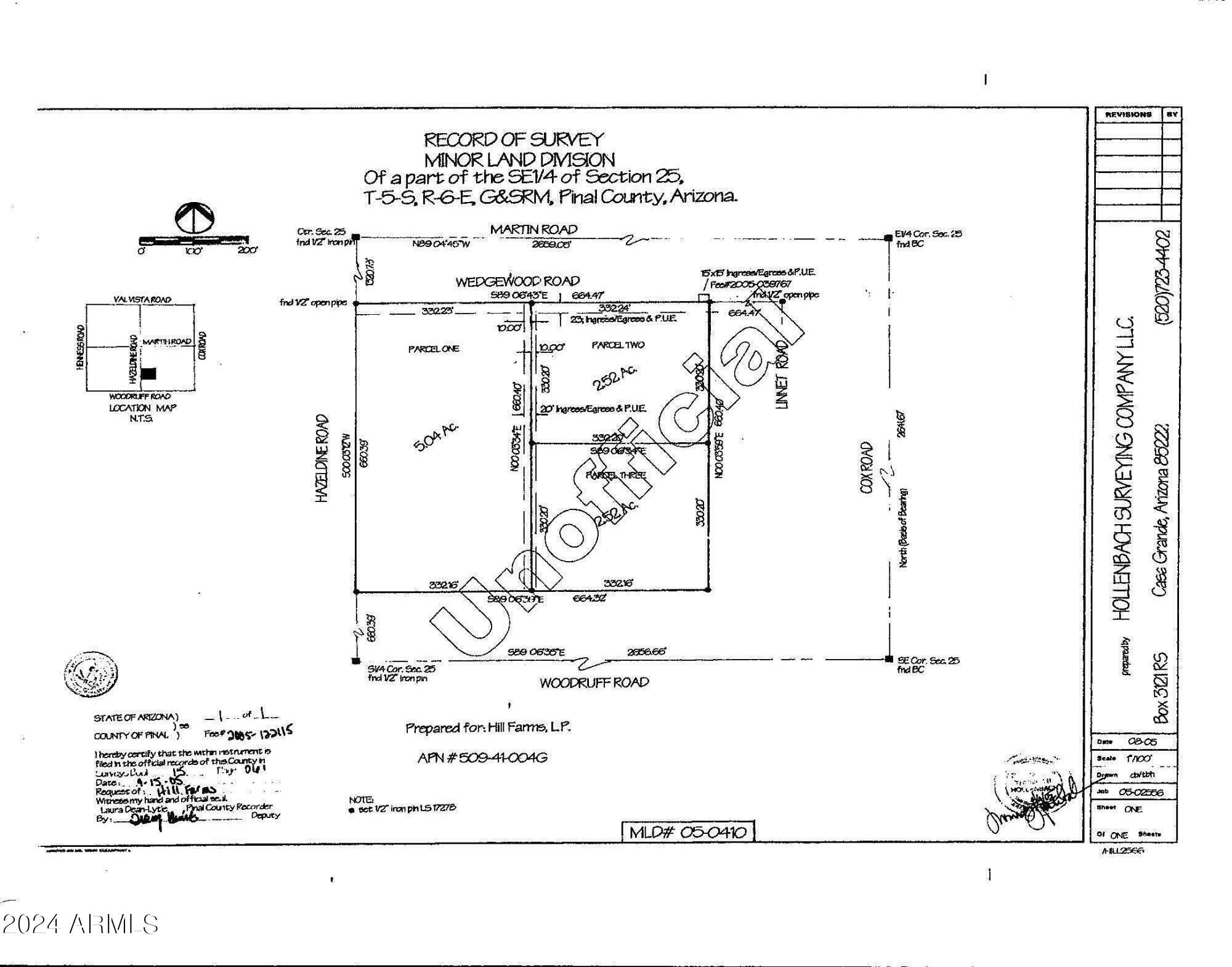 2 West Woodruff Road, Unit ' Casa Grande, AZ 85194 - Photo 6 of 13 Survey