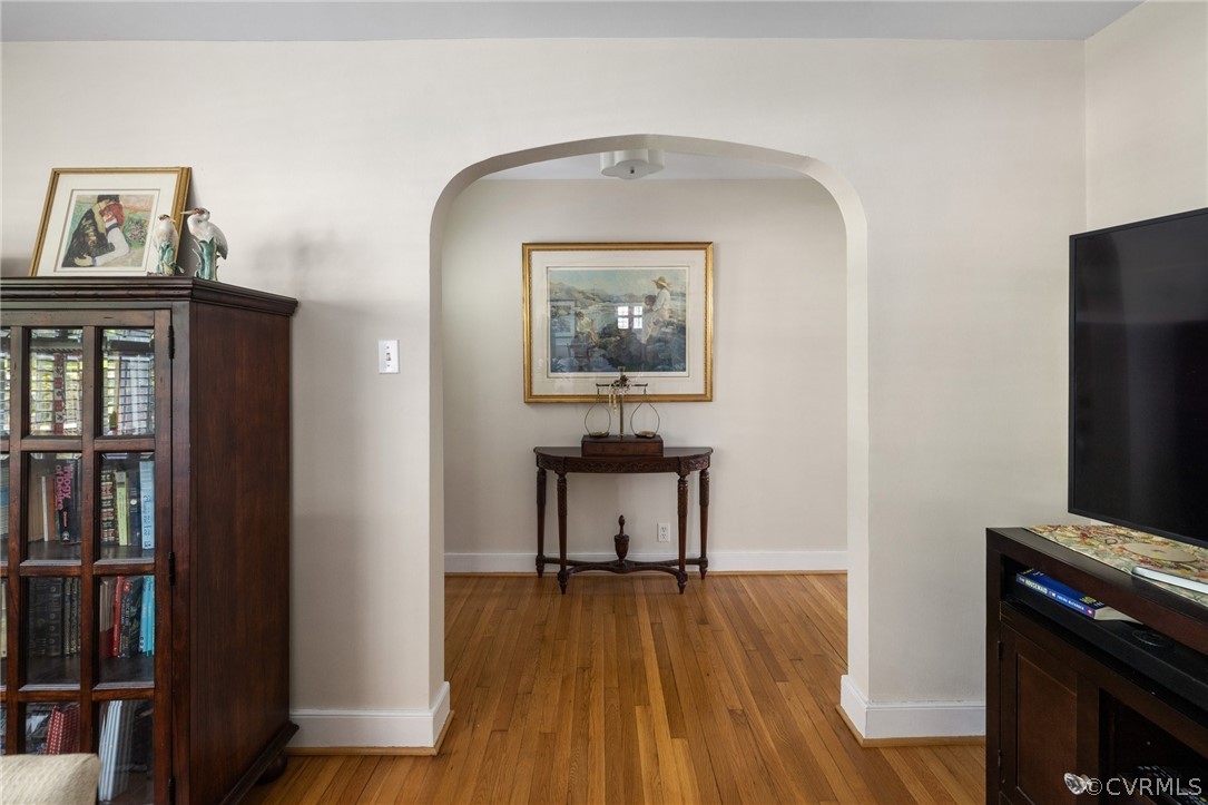 7658 Cherokee Road Richmond, VA 23225 - Photo 7 of 36 a view of a livingroom with furniture and wooden floor