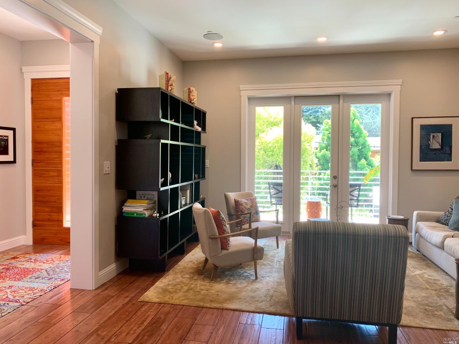 40 Villa Avenue San Rafael, CA 94901 - Photo 42 of 47 a living room with furniture windows and a wooden floor