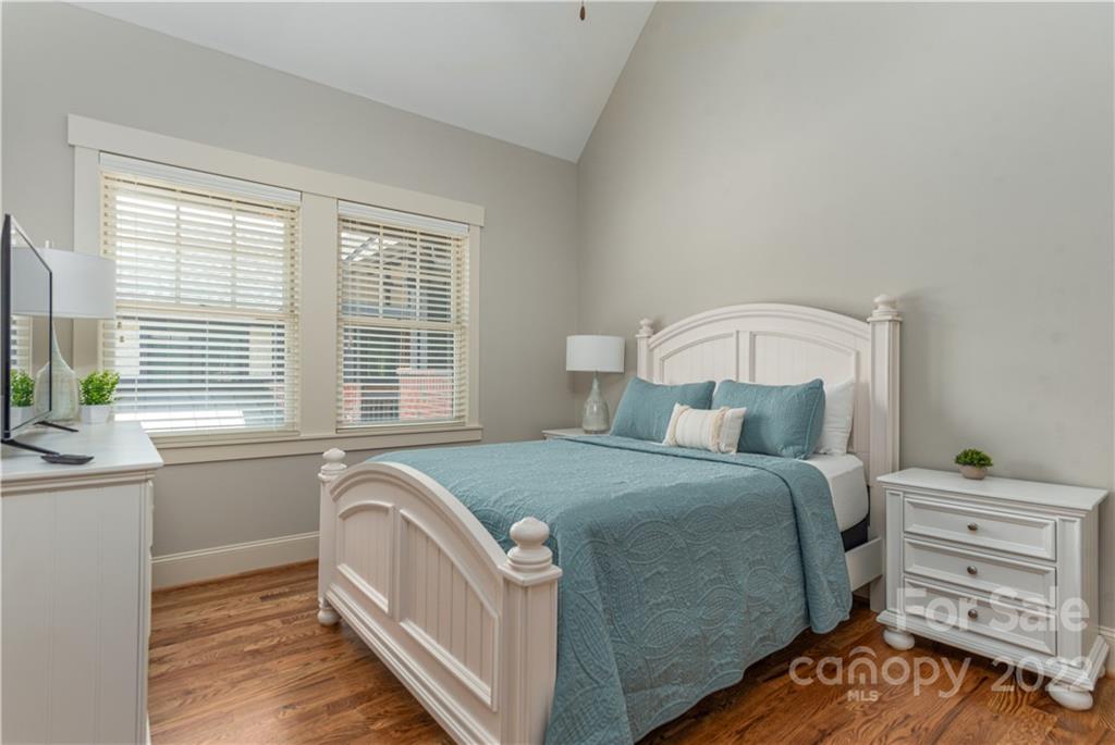 7 Fitzgerald Road Black Mountain, NC 28711 - Photo 15 of 23 a bedroom with a bed and a window