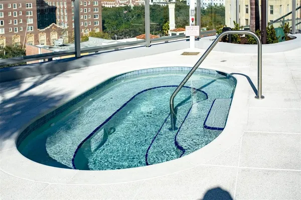 a view of a swimming pool