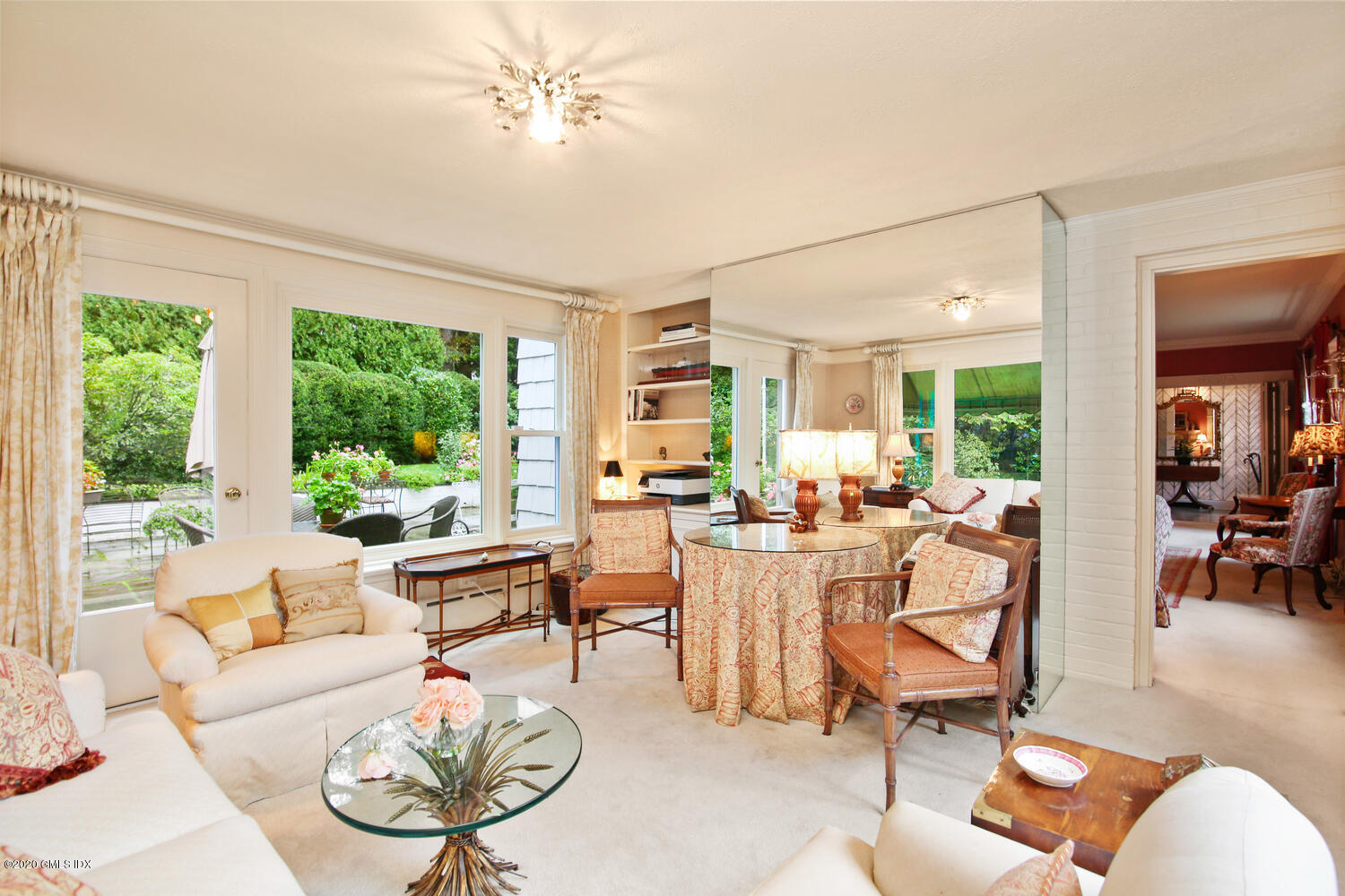 28 Pheasant Lane Greenwich, CT 06830 - Photo 21 of 49 a living room with furniture and a large window