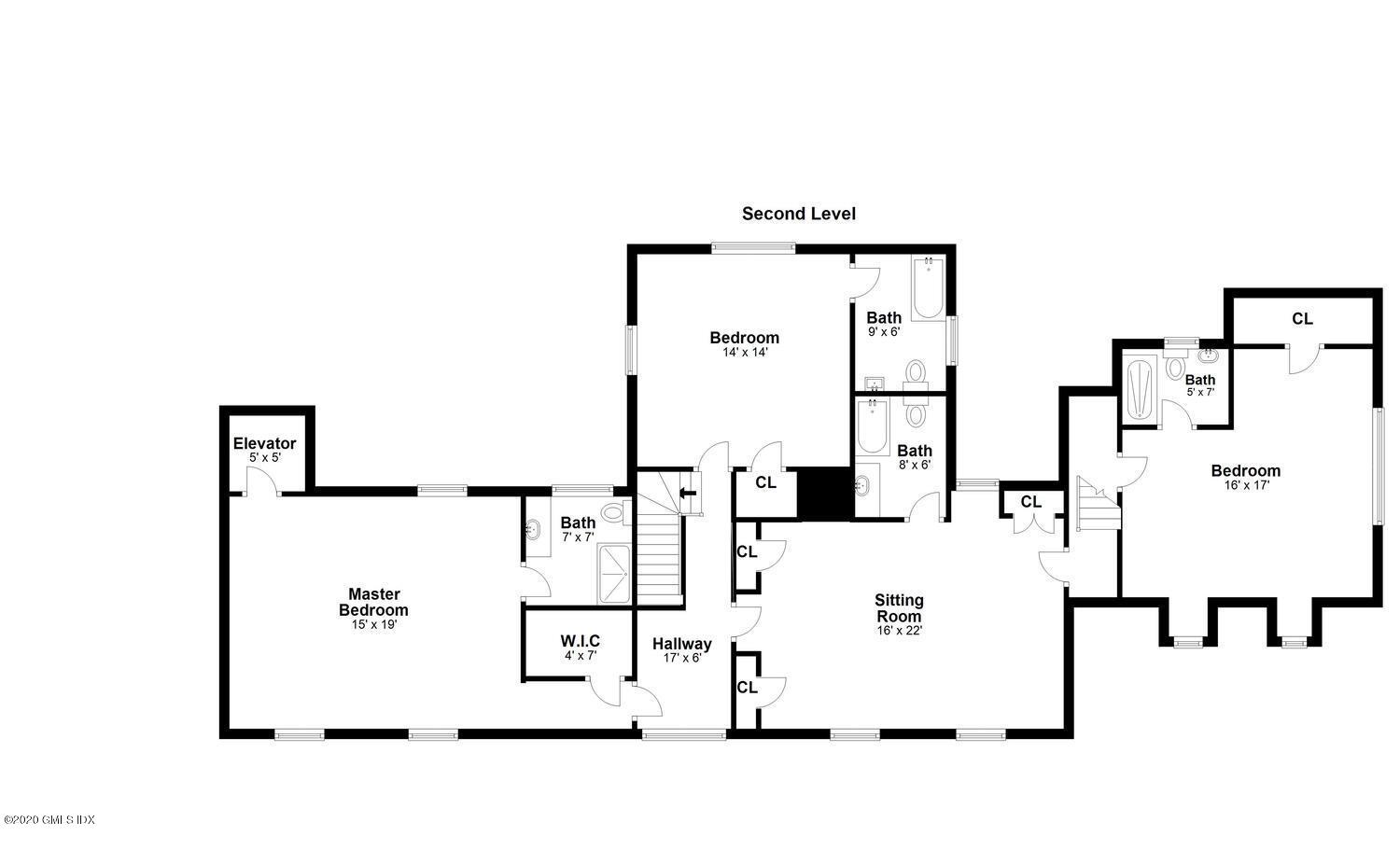 28 Pheasant Lane Greenwich, CT 06830 - Photo 49 of 49 a black white and white photo of a living room
