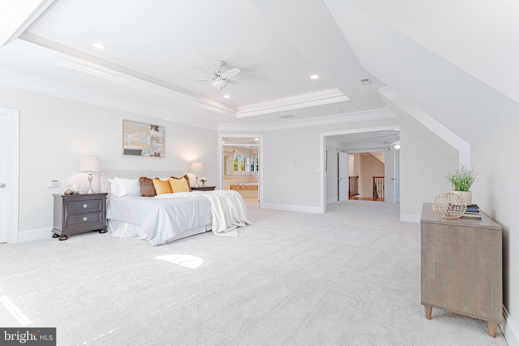 1206 Summit Road McLean, VA 22101 - Photo 21 of 45 a bedroom with furniture and a bed