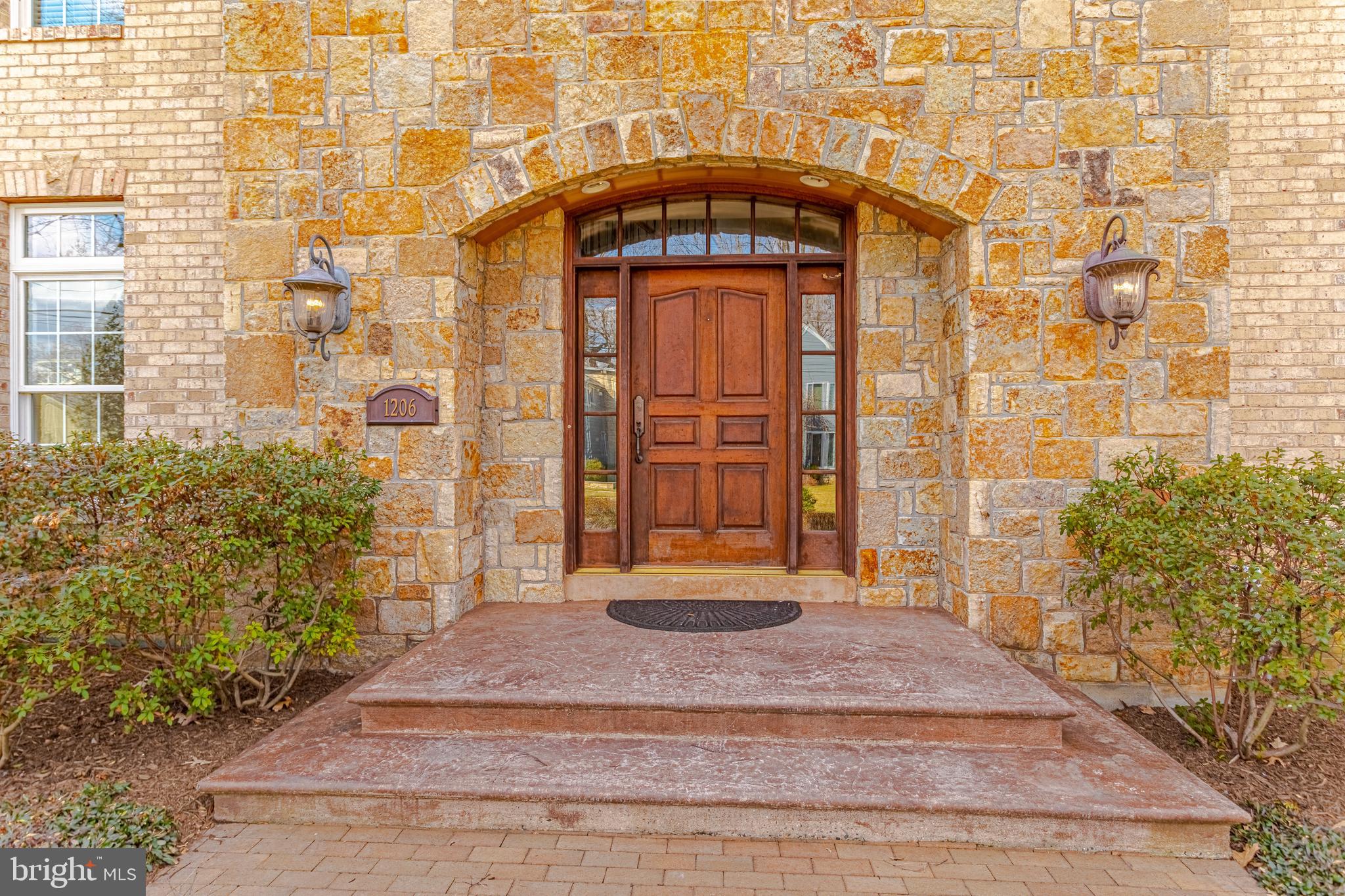 1206 Summit Road McLean, VA 22101 - Photo 3 of 45 a front view of a house