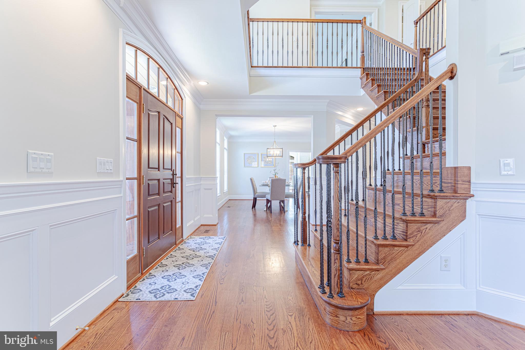 1206 Summit Road McLean, VA 22101 - Photo 4 of 45 a view of entryway and hall with wooden floor