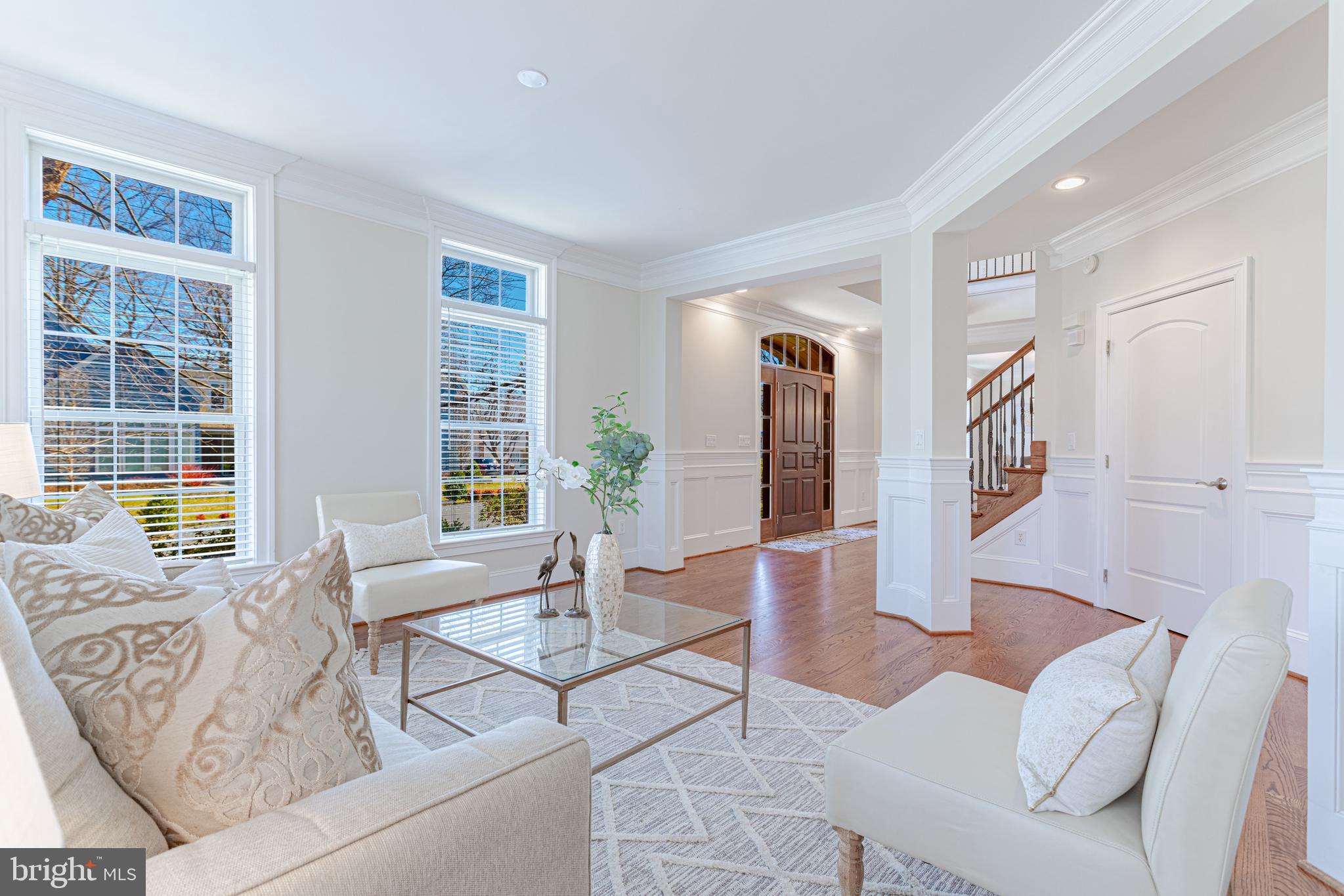 1206 Summit Road McLean, VA 22101 - Photo 7 of 45 a living room with furniture and a large window
