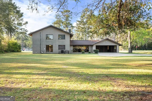 a room with furniture and a window